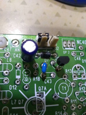 parts soldered